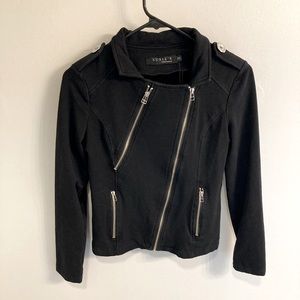 NWOT Cropped Moto Jacket